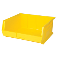 Stack & Hang Bin, 16-1/2" W x 7" H x 14-3/4" D, Yellow NTL Industrial