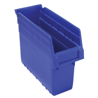 Bacs pour &eacute;tag&egrave;re Store-Max, 4-3/8" la x 8" H x 11-5/8" p, Bleu, Capacit&eacute; 44 lb NTL Industrial