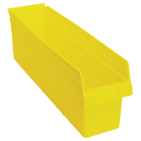 Bacs pour &eacute;tag&egrave;re Store-Max, 6-5/8" la x 8" H x 23-5/8" p, Jaune, Capacit&eacute; 68 lb NTL Industrial