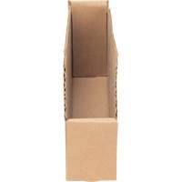 Deep Corrugated Parts Bins, 1-15/16" W x 11-1/4" D x 4-1/2" H, Beige NTL Industrial