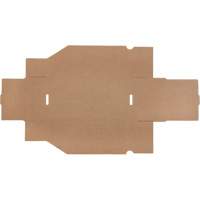 Deep Corrugated Parts Bins, 5-3/4" W x 11-1/4" D x 4-1/2" H, Beige NTL Industrial