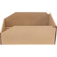 Deep Corrugated Parts Bins, 8-3/4" W x 11-1/4" D x 4-1/2" H, Beige NTL Industrial