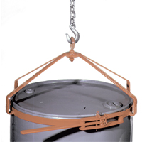 Manual Vertical Drum Lifter, 55 US gal. (45 Imperial Gal.), 700 lbs./317 kg. Cap. NTL Industrial