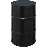 Steel Drums, 55 US gal (45 imp. gal.), Unlined, Black, Closed Top, 1A1/X1.8/300, 20 Gauge DC147 | NTL Industrial