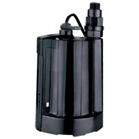 Automatic Submersible Utility Pump, 1/3 HP, 2160 GPH, 115 V, 4 A NTL Industrial
