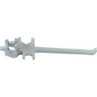 Single Ended Specialty Bung Nut Wrench, 1-1/2" Opening, 7-1/2" Handle, Zinc Cast Steel DC790 | NTL Industrial