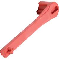 Single Ended Specialty Bung Nut Wrench, 1-1/4" Opening, 8" Handle, Non-Sparking Nylon DC791 | NTL Industrial