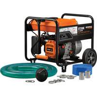 Semi-Trash Water Pump Kit, 158 GPM, 208 cc, 4 Cycle OHV NTL Industrial