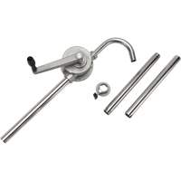 Rotary Type Drum Pump, Stainless Steel, Fits 55 Gal., 12 oz./Stroke NTL Industrial