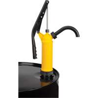 Lever-Type Drum Pump, Polypropylene, 14 oz./Stroke, Fits 5-55 Gal. NTL Industrial