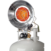 Radiateur simple à monter sur bouteille, Chaleur radiante, Propane, 15 000 BTU/H EA291 | NTL Industrial