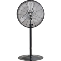 Non-Oscillating Pedestal Fan, Heavy-Duty, 2 Speed, 24" Diameter EA642 | NTL Industrial