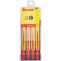 Unified Shank&reg; Jig Saw Blades, Bi-Metal, 4" L, 10-14 TPI NTL Industrial