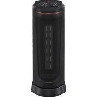 Oscillating Tower Heater, Ceramic, Electric, 5200 BTU/H NTL Industrial