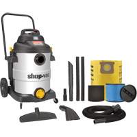 Aspirateur pour atelier SVX2, Secs-humides, 6,5 CV, 12 gal. US (45,4 litres) NTL Industrial