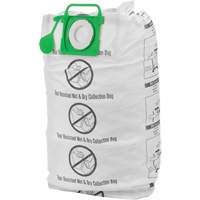 Sacs daspirateur r&eacute;sistants &agrave; la d&eacute;chirure pour les d&eacute;chets humides et secs, 12 - 20 gal. US NTL Industrial