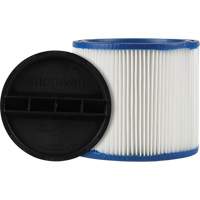 Filtre pour aspirateur pour d&eacute;bris secs/humides CleanStream Gore, Cartouche/Hepa, Pour 5 gal. US NTL Industrial