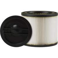 Small Vacuum Filter, Cartridge, Fits 1 - 6 US gal. NTL Industrial