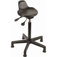 Stool, Sit/Stand, Adjustable Height, 250 lbs. Capacity NTL Industrial