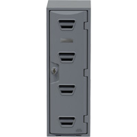 Locker, 12" x 15" x 36", Grey, Assembled FC693 | NTL Industrial