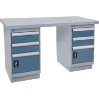 Pre-Designed Workbench, 72" W x 36" D x 34" H, 2500 lbs. Capacity NTL Industrial
