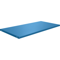 Cabinet Workbench - Shelves, 58 3/4" x 300 lbs. Capacity, Steel, Blue NTL Industrial