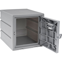 Locker, 12" x 15" x 12", Grey, Assembled FH725 | NTL Industrial