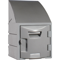 Locker, 12" x 15" x 25", Grey, Assembled FH727 | NTL Industrial