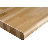 Laminated Hardwood Workbench Top, 60" W x 30" D, Bullnose Edge, 1 3/4" Thick FI528 | NTL Industrial