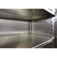 Extra Heavy-Duty Cabinet Shelf, 36" x 24", 1900 lbs. Capacity, Stainless Steel, Grey FI349 | NTL Industrial