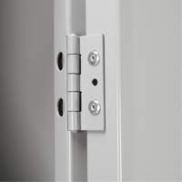 Casiers Clean Line, 2 niveaux, Bloc de 4, 48" x 18" x 72", Acier, Gris, Rivet (assembl&eacute;) NTL Industrial