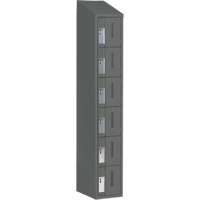 Casiers robustes Concorde, 6 niveaux, 12" x 18" x 78", Acier, Charbon, Soud&eacute; (assembl&eacute;) NTL Industrial