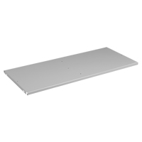 Tablette additionnelle pour armoire, 36" x 18", Capacit&eacute; de 200 lb, Acier, Gris p&acirc;le NTL Industrial