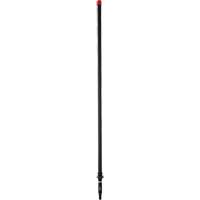 Transport Line Handle, Aluminum/Polypropylene, Telescopic, Euro Threaded Tip, 1-1/4" Diameter, 63" - 109" Length NTL Industrial