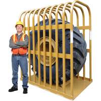 T111 10-Bar Earthmover Tire Inflation Cage FLT352 | NTL Industrial