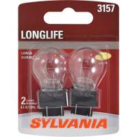 3157 Long Life Mini Automotive Bulb, Incandescent, 26.9 W/8.3 W, Off White NTL Industrial