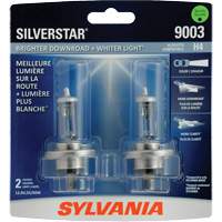 9003 SilverStar&reg; Ultra Headlight Bulb, Halogen, 60 W, White NTL Industrial