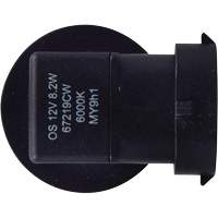 Ampoule pour feu avant H8, DEL, 12,8 W/9 W, Blanc NTL Industrial