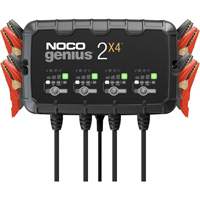 Genius&reg; 2X4 4-Bank, 8-Amp Battery Charger NTL Industrial