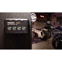 Genius&reg; 2X4 4-Bank, 8-Amp Battery Charger NTL Industrial