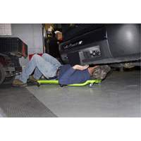 Neon Green Low Profile Plastic Creeper NTL Industrial