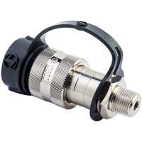 Raccords &agrave; c&ocirc;t&eacute; femelle pour d&eacute;bit &eacute;lev&eacute;, Acier, 3/8", NPTF femelle, 10 000 PSI NTL Industrial