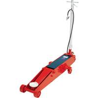 Floor Jack, 10 Ton(s) Capacity, 6-1/8" Lowered, 27-1/4" Raised, Air Hydraulic NTL Industrial
