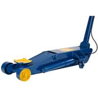 Long Chassis Service Jack, 10 Ton(s) Capacity, 6-3/4" Lowered, 25-1/2" Raised, Air Hydraulic NTL Industrial