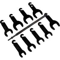 10-Piece Pneumatic Fan Clutch Wrench Set NTL Industrial