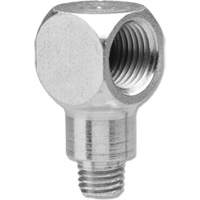 Grease Fitting Adapter with 90-Degree Angle, 1/4"-28 Thread NTL Industrial