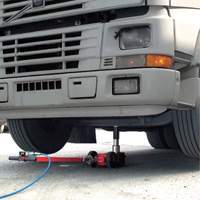 2-Stage Jack, 33 Ton(s)/66 Ton(s), Air Hydraulic NTL Industrial