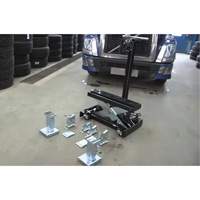 Cric de service de plancher, 14 tonne(s) Capacit&eacute;, 8-1/4" Abaiss&eacute;e, 20" &eacute;lev&eacute;e, Air comprim&eacute;/hydraulique NTL Industrial