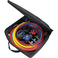 Jeu de manom&egrave;tres manifold compact Mini-Fold – S&eacute;rie noire NTL Industrial