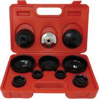 Coffret cl&eacute;s de filtre &agrave; huile 10 morceaux NTL Industrial